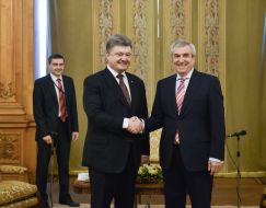 Petr Poroshenko, Сalin Popescu-Tariceanu