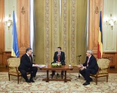 Petr Poroshenko, Сalin Popescu-Tariceanu