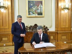 Petr Poroshenko, Valeriu Zgonea