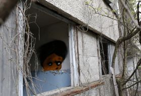 dilapidated building