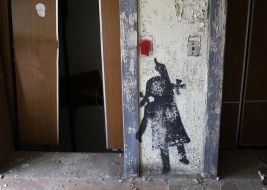 dilapidated building