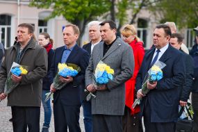 Vladislav Atroshenko Valery Kulich and Igor Vdovenko