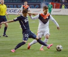 Playing moment of match