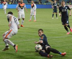 Playing moment of match