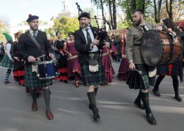 The participants of the carnival of cultures