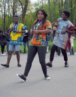 The participants of the carnival of cultures