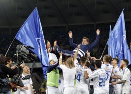 The players of FC "Dynamo"