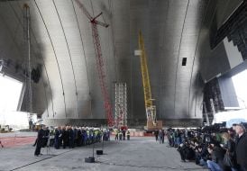 Петр Порошенко на ЧАЭС