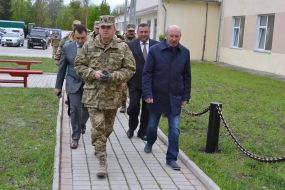 Victor Muzhenko visited Kamenets garrison