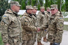 Victor Muzhenko visited Kamenets garrison