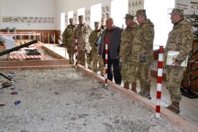 Victor Muzhenko visited Kamenets garrison