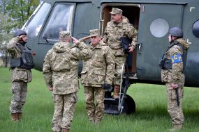 Victor Muzhenko visited Kamenets garrison