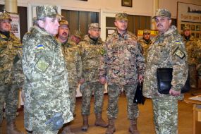 Victor Muzhenko visited Kamenets garrison