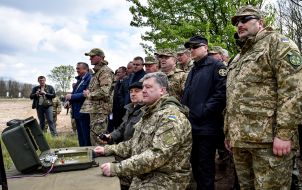 Petro Poroshenko visited military unit