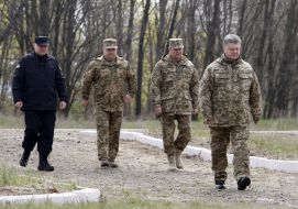 Петро Порошенко відвідав військову частину