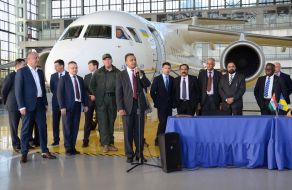 The signing of the memorandum on strategic partnership