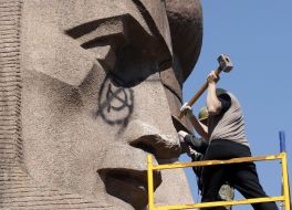 Monument of chekists