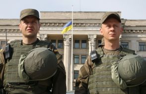 Review of the National Guard under subdivisions