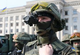 Review of the National Guard under subdivisions