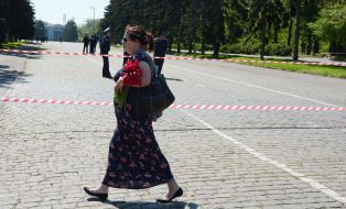 Police cordoned off Kulikovo field in Odessa