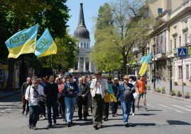 Rally in memory of the victims