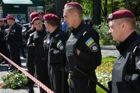 Police cordoned off Kulikovo field in Odessa