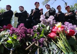 Police cordoned off Kulikovo field in Odessa