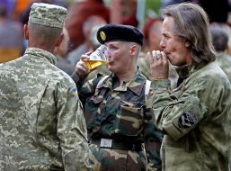 Празднование 2-й годовщины создания батальона "Айдар"