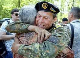 Празднование 2-й годовщины создания батальона "Айдар"