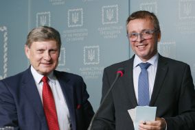 Leszek Balcerowicz and Ivan Miklos