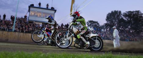 The championship of Ukraine on a speedway
