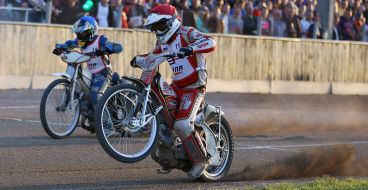 The championship of Ukraine on a speedway