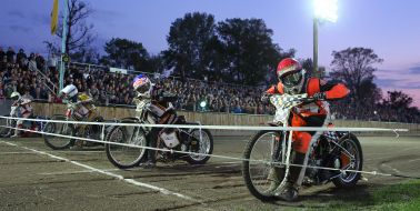The championship of Ukraine on a speedway