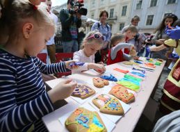 Master class on gingerbread decoration