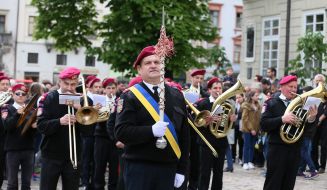 Day parade in Lviv