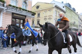 Day parade in Lviv
