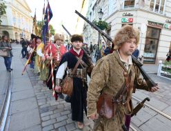 Day parade in Lviv