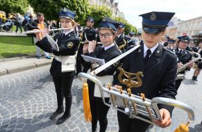 Day parade in Lviv