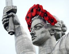 The monument "The Motherland"