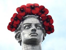 The monument "The Motherland"