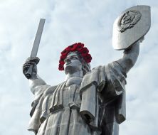 The monument "The Motherland"