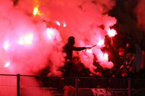 Fans of FC "Karpaty" (Lviv)