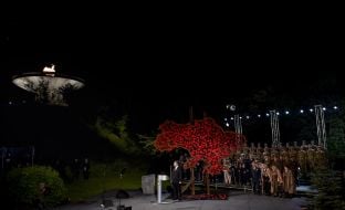 “First Minute of Peace” event