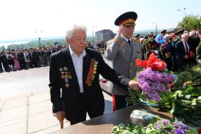 Celebration of Victory Day in Dnepropetrovsk