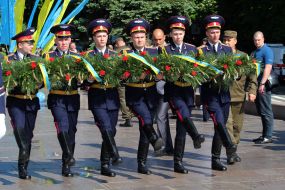 Celebration of Victory Day in Dnepropetrovsk