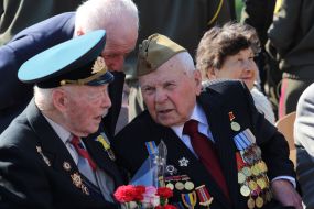Celebration of Victory Day in Dnepropetrovsk