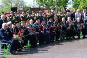 Celebration of Victory Day in Dnepropetrovsk