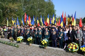 Victory Day celebration in Zhitomir