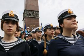 The celebration of Victory Day in Odessa
