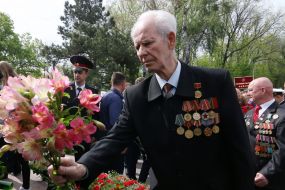 The celebration of Victory Day in Odessa